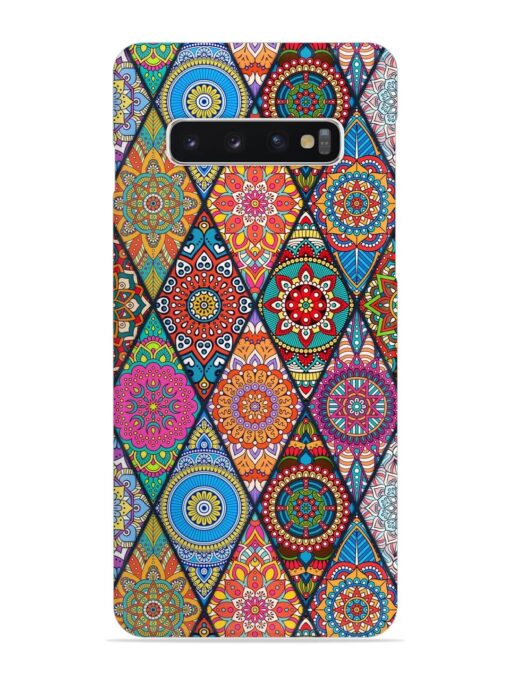 Seamless Tile Pattern Snap Case for Samsung Galaxy S10