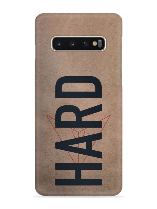 Hard Typo Snap Case for Samsung Galaxy S10