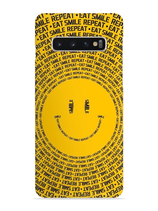 Smiley Snap Case for Samsung Galaxy S10