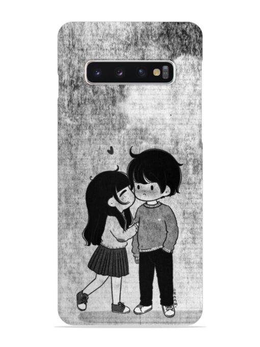 Couple Love Highlights Snap Case for Samsung Galaxy S10