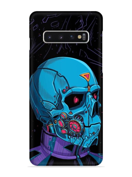 Skull Robo Vector Snap Case for Samsung Galaxy S10