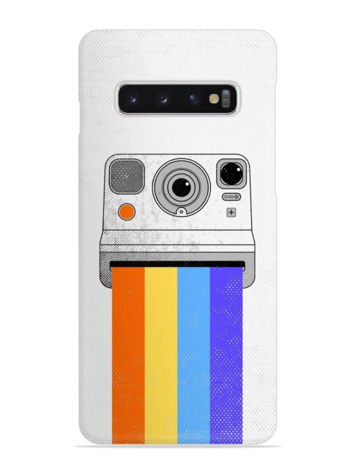 Retro Camera Art Snap Case for Samsung Galaxy S10