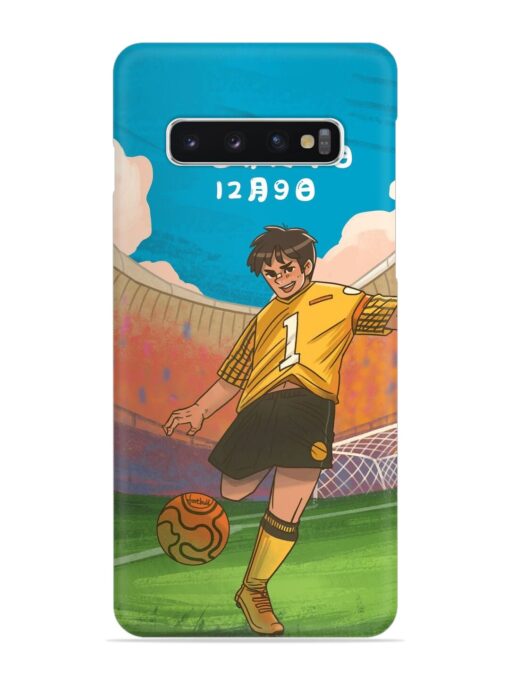 Soccer Kick Snap Case for Samsung Galaxy S10