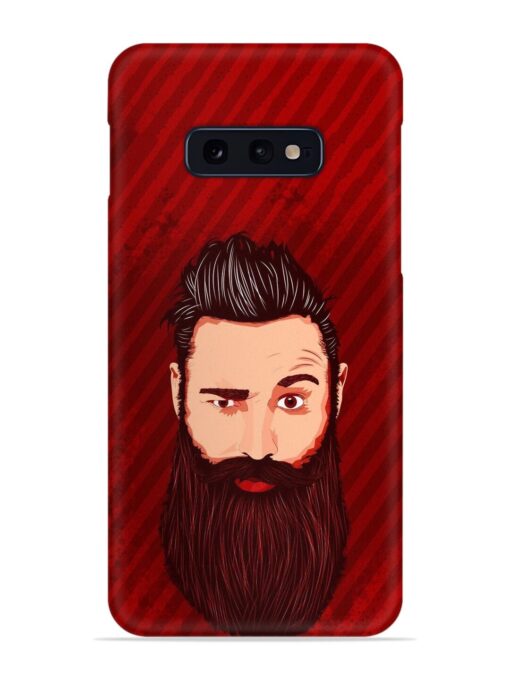 Beardo Man Snap Case for Samsung Galaxy S10E Zapvi