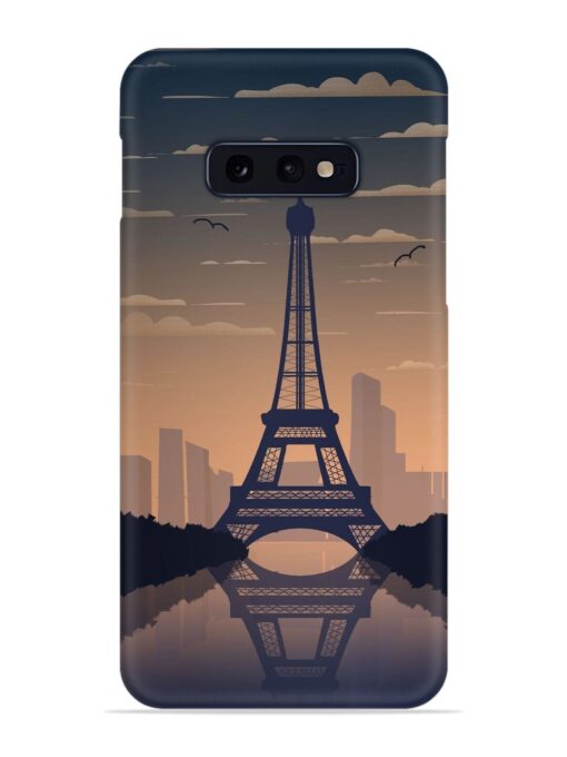 France Paris Eiffel Tower Gradient Snap Case for Samsung Galaxy S10E Zapvi