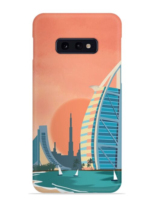 Dubai Architectural Scenery Snap Case for Samsung Galaxy S10E