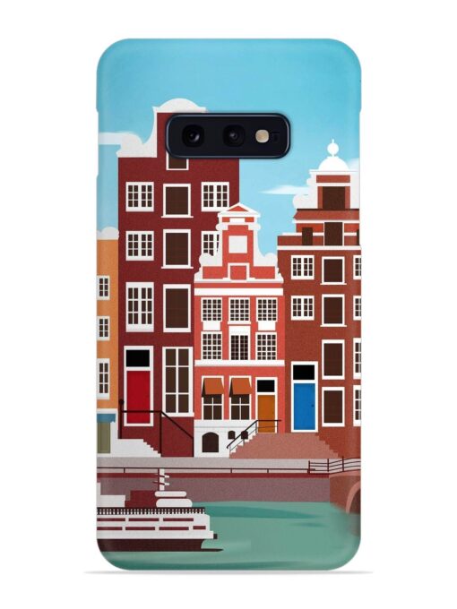 Scenery Architecture Amsterdam Landscape Snap Case for Samsung Galaxy S10E Zapvi