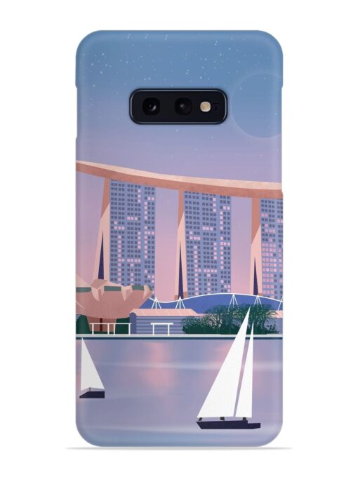 Singapore Scenery Architecture Snap Case for Samsung Galaxy S10E Zapvi