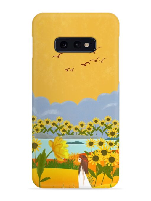 Beginning Of Autumn Snap Case for Samsung Galaxy S10E Zapvi