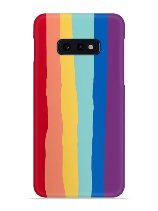 Rainbow Genuine Liquid Snap Case for Samsung Galaxy S10E