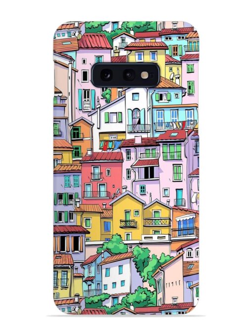 Europe Old Town Snap Case for Samsung Galaxy S10E