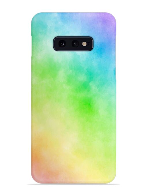 Watercolor Mixture Snap Case for Samsung Galaxy S10E Zapvi