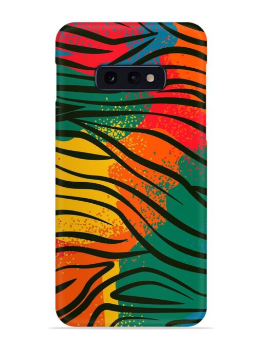 Bright Colorful Snap Case for Samsung Galaxy S10E Zapvi