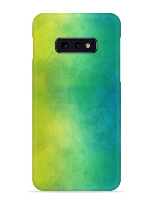 Yellow Green Gradient Snap Case for Samsung Galaxy S10E Zapvi