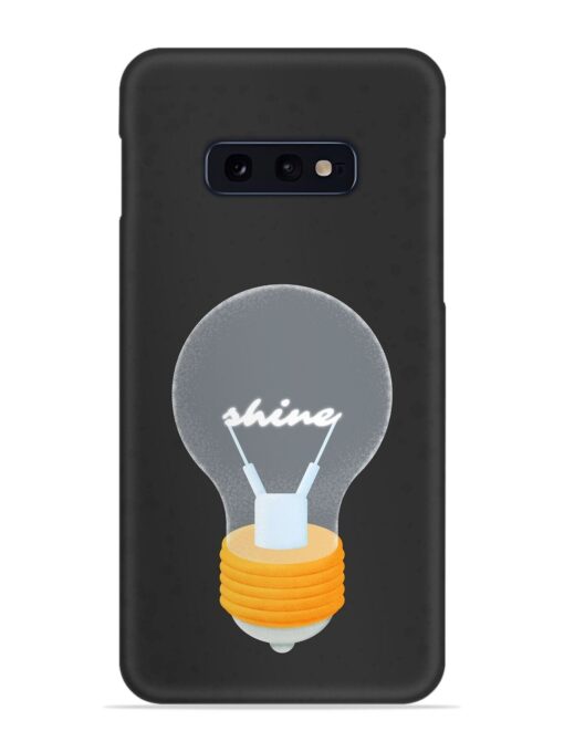 Bulb Background Snap Case for Samsung Galaxy S10E Zapvi