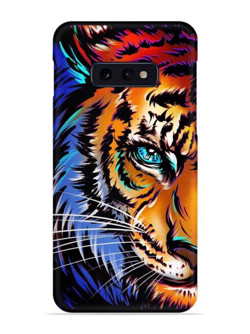 Colorful Lion Art Snap Case for Samsung Galaxy S10E