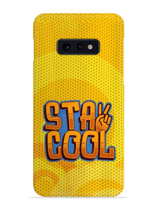 Stay Cool Snap Case for Samsung Galaxy S10E Zapvi