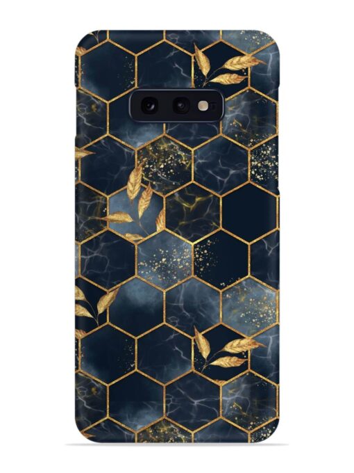 Marble Hexagon Seamless Snap Case for Samsung Galaxy S10E Zapvi