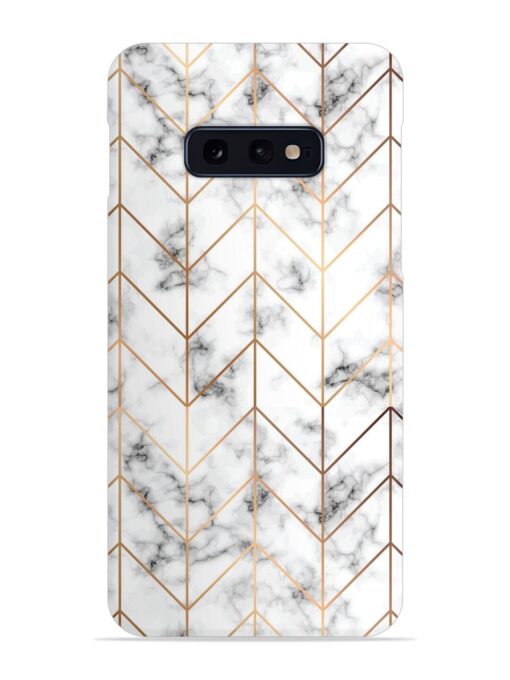 Vector Marble Texture Snap Case for Samsung Galaxy S10E Zapvi