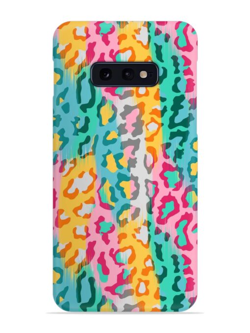 Seamless Vector Colorful Snap Case for Samsung Galaxy S10E