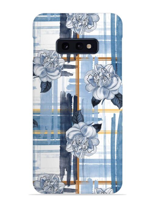 Watercolor Pattern Rose Snap Case for Samsung Galaxy S10E Zapvi