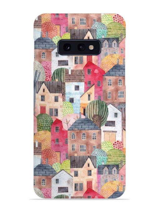 Abstract Seamless Pattern Snap Case for Samsung Galaxy S10E