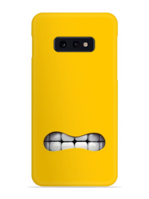 Mouth Character On Snap Case for Samsung Galaxy S10E