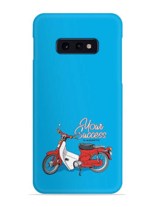 Motorcycles Image Vector Snap Case for Samsung Galaxy S10E