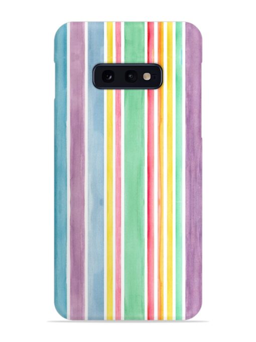 Hand Drawn Watercolor Snap Case for Samsung Galaxy S10E