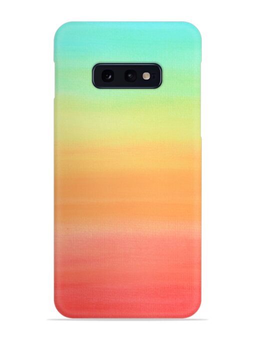 Background Sky Watercolor Snap Case for Samsung Galaxy S10E Zapvi