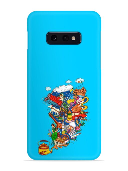 Vector Design Indian Snap Case for Samsung Galaxy S10E Zapvi