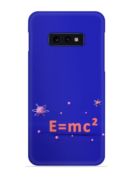 Formula Relativity Equation Snap Case for Samsung Galaxy S10E