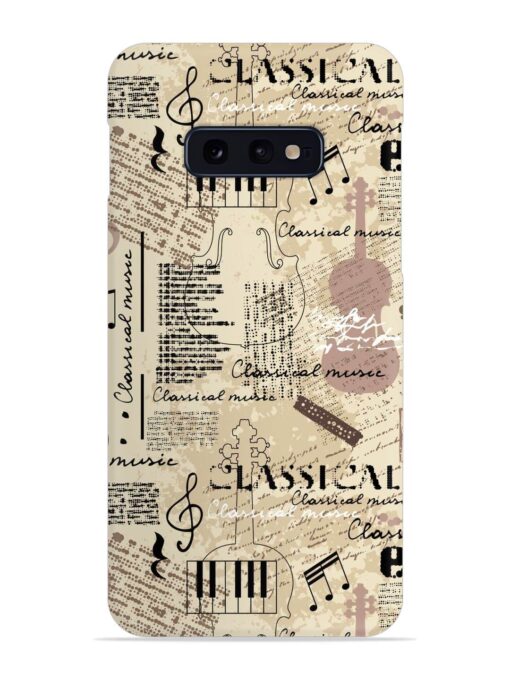 Classical Music Lpattern Snap Case for Samsung Galaxy S10E