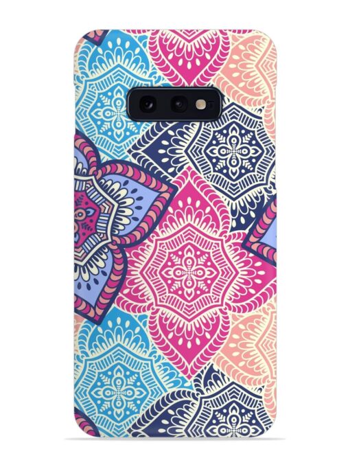 Ethnic Floral Seamless Snap Case for Samsung Galaxy S10E