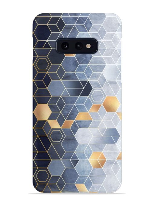 Geometric Abstraction Hexagons Snap Case for Samsung Galaxy S10E