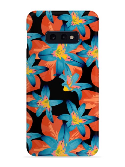 Philippine Flowers Seamless Snap Case for Samsung Galaxy S10E