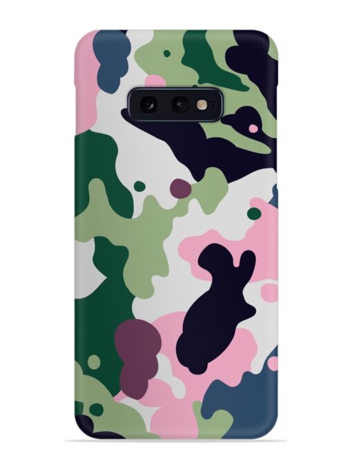 Seamless Funky Camouflage Snap Case for Samsung Galaxy S10E Zapvi