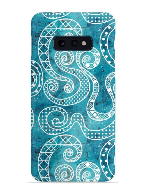 Vintage Curved Seamless Snap Case for Samsung Galaxy S10E Zapvi