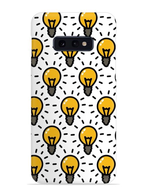 Light Bulb Seamless Snap Case for Samsung Galaxy S10E Zapvi