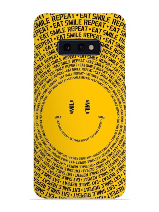 Smiley Snap Case for Samsung Galaxy S10E Zapvi