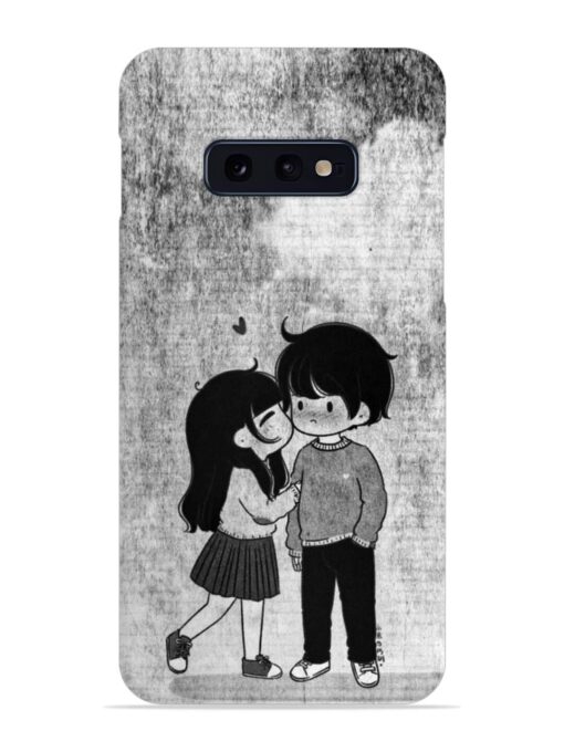 Couple Love Highlights Snap Case for Samsung Galaxy S10E