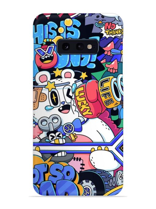 Universal Doodle Snap Case for Samsung Galaxy S10E