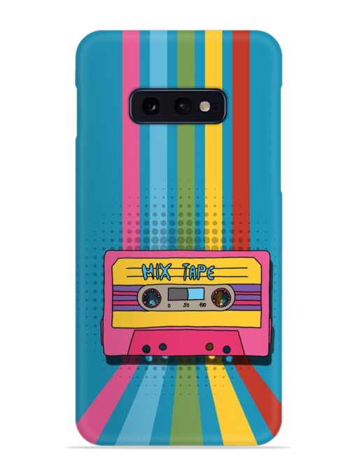 Mix Tape Vactor Snap Case for Samsung Galaxy S10E Zapvi