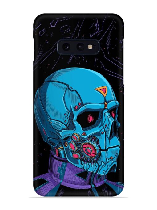 Skull Robo Vector Snap Case for Samsung Galaxy S10E Zapvi