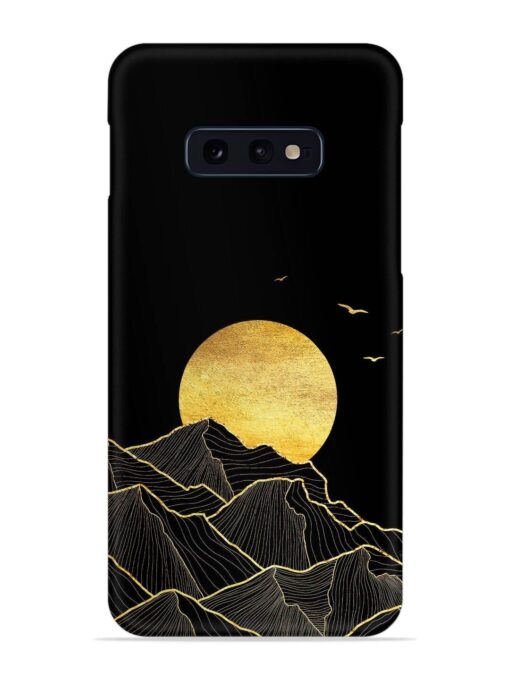 Golden Sunrise Snap Case for Samsung Galaxy S10E