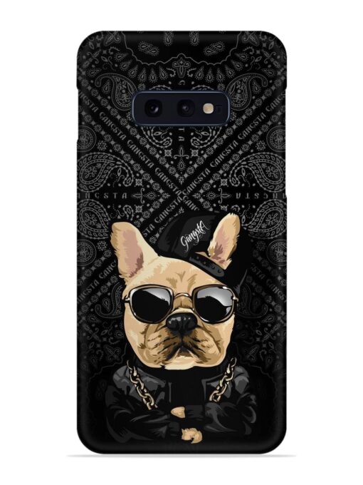 Gangsta Cool Sunglasses Dog Snap Case for Samsung Galaxy S10E