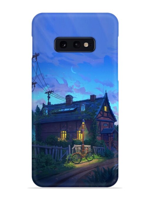 Beautiful Village House Snap Case for Samsung Galaxy S10E