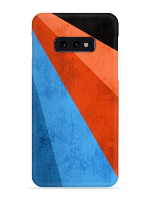 Modern Matte Abstract Snap Case for Samsung Galaxy S10E Zapvi