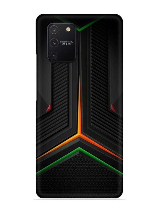 Orange Triangle Light Snap Case for Samsung Galaxy S10 Lite