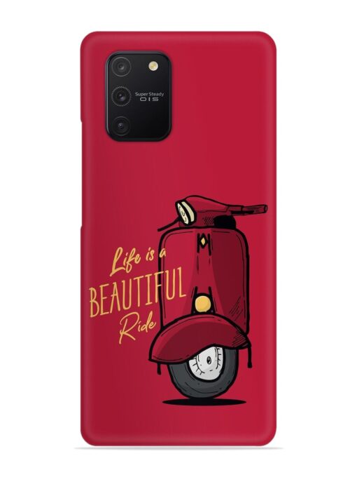 Life Is Beautiful Rides Snap Case for Samsung Galaxy S10 Lite Zapvi